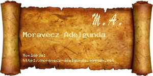 Moravecz Adelgunda névjegykártya